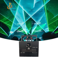 Éditer les lumières laser RVB programmables de 15W montrent le laser de projecteur pour le DJ d'ÉVÉNEMENT DE PARTIE DE SCÈNE