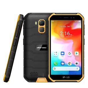 Ulefone שריון x7 5.0 אינץ android10 מחוספס עמיד למים smartphone 2gb 16gb ip68 quad-core nfc 4g lte