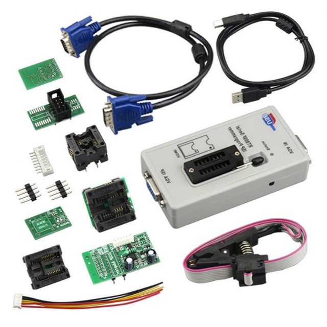 RT809F Original Brand Motherboard LCD Hi-Speed USB 25M/S Serial ISP Programmer VGA BIOS Burner with Intelligent Read/Write