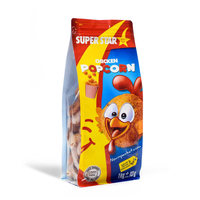 Doypack de qualité alimentaire recyclable imprimé sur mesure avec fermeture éclair à fond plat sac support de papier d'aluminium sac de fruits de mer emballage de pochette d'aliments pour animaux de compagnie