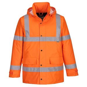 PORTWEST - S460ORRM <b>Hi</b>-<b>vis</b> Traffic <b>orange</b> <b>jacket</b> - EAN 5036108022830 <b>HI</b>-<b>VIS</b> WORKWEAR - Product Image 1