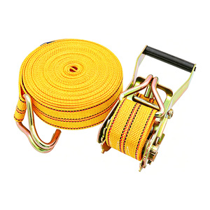 Sangle d'arrimage à cliquet extra résistante, haute résistance à la rupture, pour le transport de matériaux de construction - Product Image 3
