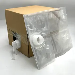 Bolsa de plástico de aluminio en caja 3L 5L 10L 20L para vino de agua potable