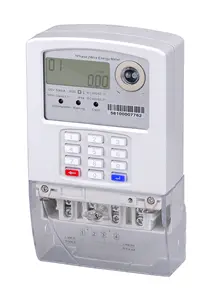 220V 5/60A STS Single Phase Prepaid Power Meter Keypad Prepaid Digital Only LCD Display -25 To +50 0-999999.99 18 Months DDSY986