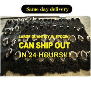 网上购物印度人类处女头发松散卷曲 5A/6A 头发延伸/头发编织，廉价卷曲 - Product Image 2