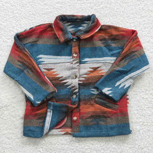 Nouvelle chemise en flanelle à carreaux pour enfants, chemise pour garçon et fille - Product Image 3
