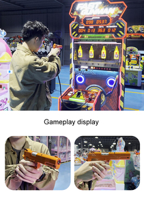 Gran oferta, juego de arcade de disparos rápidos, diversión en interiores, pistola de disparos que funciona con monedas, máquina de juegos de disparos para niños - Product Image 6