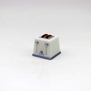 Miniature de maison de poupée : Jouet alimentaire, simulation de <span class=keywords><strong>pain</strong></span> grillé, mini-machine à <span class=keywords><strong>pain</strong></span>, <span class=keywords><strong>bouilloire</strong></span>, accessoires BJD - Product Image 4