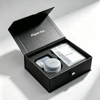 Boîte magnétique pliable haut de gamme pour appareil dentaire, avec logo personnalisé, emballage pour aligneur transparent et présentation clinique
