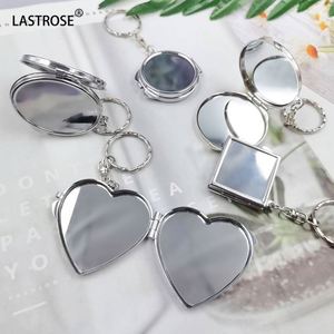 OEM Cute <b>Compact</b> <b>Mirror</b> Keychain Heart Shaped <b>Compact</b> Travel Pocket <b>Compact</b> Makeup <b>Mirror</b> Keychain - Product Image 5