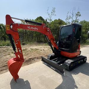 Moteur Kubota mini-pelle Ce/EPA/Euro 5 mini-pelle sur chenilles compacte 3,5 tonnes et accessoires prix d'usine - Product Image 1