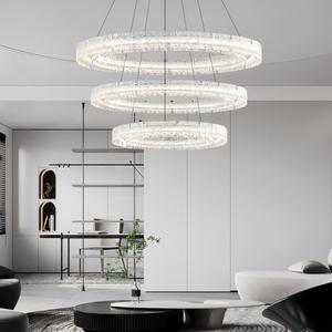 Lustre minimaliste moderne en résine du designer italien pour le salon Lampe suspendue créative haut de gamme en cuivre pour le hall de la chambre à coucher - Product Image 1