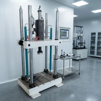 Testeur de fatigue hydraulique à quatre colonnes Yisite ETPJ 1000, refroidisseur d'eau multi-formes d'onde, haute précision pour composants de matériaux