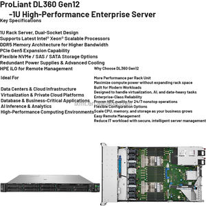 Serveur en rack HPE 1U <span class=keywords><strong>ProLiant</strong></span> DL360 Gen12 Stockage Serveur en rack pour centre de données Serveur en rack 2P - Product Image 5