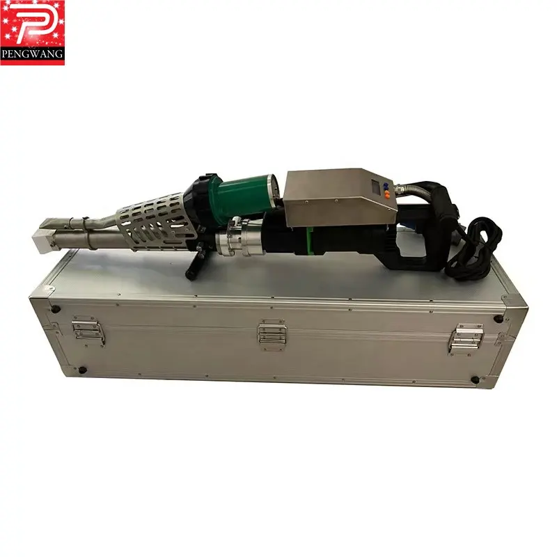 पोर्टेबल 3400W गर्म हवा बिजली पीपी पीई हाथ Extruder प्लास्टिक बाहर निकालना वेल्डिंग बंदूक