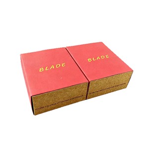 Blade 45 Degree Cardboard Cutting Blades <b>Red</b> <b>Box</b> 100 Pieces For Paper Jam Machine - Product Image 3