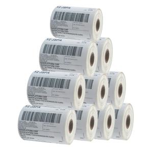 Factory Wholesale Waterproof Hot Melt Adhesion 100mm X 150mm Thermal Shipping Label 500/ Roll for <b>Printer</b> - Product Image 2