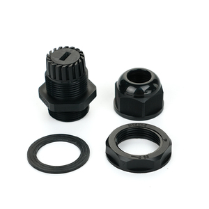 JAR G1/4 G3/8 G1/2 G3/4 G1 G1-1/4 étanche entrée de câble en plastique électrique ROHS résistant au feu presse-étoupe en nylon plat - Product Image 4