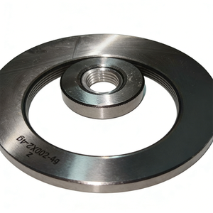 Jauge à filetage GCr15 haute précision 0-100 mm, jauges métriques personnalisables, jauges à filetage argentées avec taille pers - Product Image 6