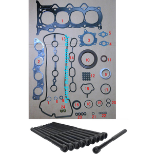 1NZ 1nzfe 2NZ 1497CC 2nzfe ชุดปะเก็นเครื่องยนต์ครบชุดน็อตหัวถังสำหรับ Toyota echo/yaris/<span class=keywords><strong>altis</strong></span> 1.5L 1.3L - Product Image 2