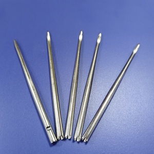 Máquina de grapas elásticas semiautomática neumática de acero inoxidable de alta calidad con aguja de 80mm, 100mm, 120mm para juguetes de plástico - Product Image 1