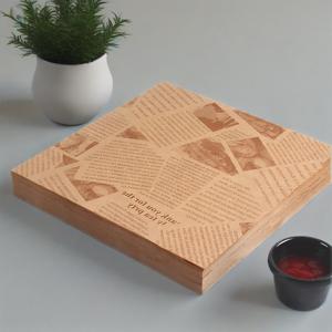 Papel antigrasa para envolver alimentos, para hamburguesas, sándwiches, comida callejera, papas fritas y chips. - Product Image 1