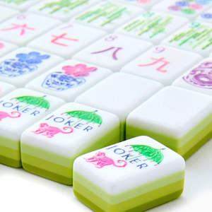 Jeu de <span class=keywords><strong>Mahjong</strong></span> Américain en Acrylique Lingxi – Jeu de Luxe Portable et Durable avec Tuiles de <span class=keywords><strong>Mahjong</strong></span> Américain de Luxe pour le Divertissement à Domicile - Product Image 2