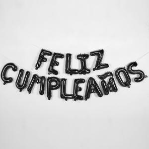 Globos <span class=keywords><strong>de</strong></span> Papel <span class=keywords><strong>de</strong></span> Aluminio con Letras Mayúsculas 'Feliz Cumpleaños' en Español para Decoración <span class=keywords><strong>de</strong></span> Fiestas con Helio, Globos <span class=keywords><strong>de</strong></span> Cumpleaños - Product Image 4