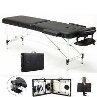 Chine professionnel pas cher prix pliable portable réglable lit de massage pliant spa lit de massage des cils du visage à vendre