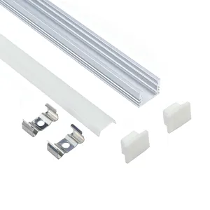 Hot Selling LED Aluminum Profile Suitable For LED Light Strip White Aluminum Profile Channel