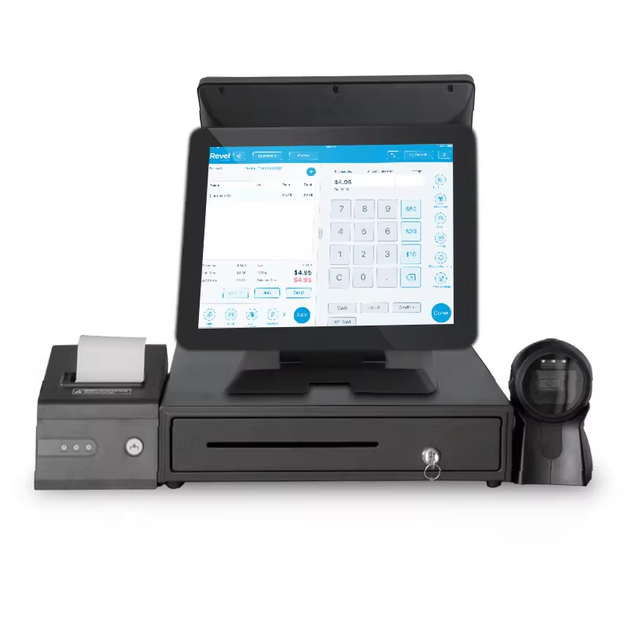 NEW Design POS Machine Checkout Counter Payment Terminal Android/Win POS System for Retail Shop Store Restaurant Supermarket