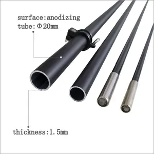 3.5m Aluminum Fiberglass Outdoor Teardrop Flag Pole With Different Size