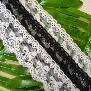 Mesh Lace Trim poliestere latte seta Lace Trim ricamo in cotone Non elasticizzato <span class=keywords><strong>Guipure</strong></span> solubile in acqua - Product Image 2