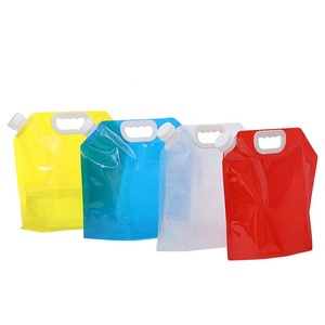 Portable Water Drink White Transparent Plastic Storage Bag Bag