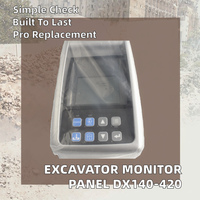 539-00076 539-00076C Pantalla de Repuesto para Monitor de Excavadora DX140 DX225 DX260 DX300 DX420, Panel de Instrumentos, Pantalla LCD