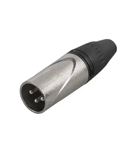 high quality low profile 3 pin microphone metal high end xlr connector 5 pin xlr power connectors