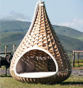 BFP Trang Chủ Phong Cách Châu Âu Nội Thất Ngoài Trời Mây Sofa Giường Phổ Biến Đồ Nội Thất Sân Vườn Chất Lượng Cao Mây Đặt - Product Image 4