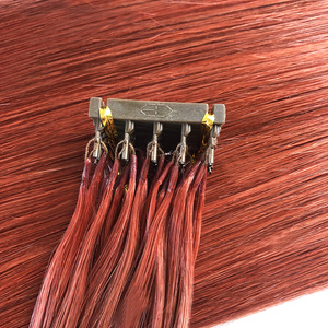 Vente en gros 12A Naturel 100% Extension de Cheveux Humains 6d-2 Deuxième 2ème Génération 6d Extensions de Cheveux - Product Image 5