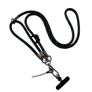 Cordão Personalizado de Nylon com 8mm de Espessura para Celular, Multifuncional Três em Um, Alça Transversal para Pescoço e Pulso, Cordão de Alpinismo - Product Image 5
