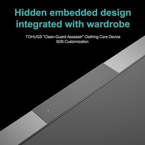 Machine intelligente TOHUGS pour l'entretien des vêtements, conçue pour les personnes âgées, avec stérilisation, élimination des acariens, utilisation facile et sûre - Product Image 1