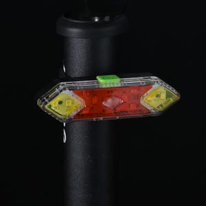 Luz trasera para bicicleta Antuke, luz Led roja recargable, 4 modos, resistente al agua IpX4, luz para ciclismo para bicicleta de montaña, conducción nocturna - Product Image 5