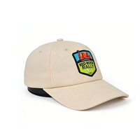 Gorra Trucker de Pana Personalizada de Alta Calidad, 6 Paneles, Logotipo de Montaña Bordado en 3D, Parches Tejidos, Gorra de Béisbol Unisex de Alto Rendimiento