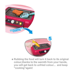 Hot bán đa chức năng bếp cảm ứng đồ chơi nhà bếp với ánh sáng màu thực phẩm thay đổi DIY đồ dùng nhà bếp Bộ đồ chơi - Product Image 4