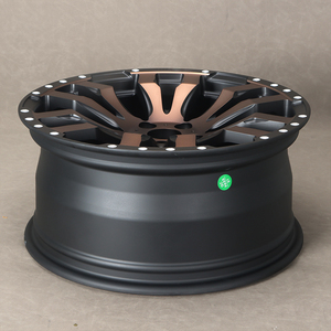 Vente en gros d'usine, jantes tout-terrain 4x4, 5x114.3, 6x139.7, <span class=keywords><strong>jante</strong></span> à anneau simulé Beadlock, 17, 18, 19, 20 pouces, <span class=keywords><strong>jante</strong></span> en alliage avec moletage - Product Image 6