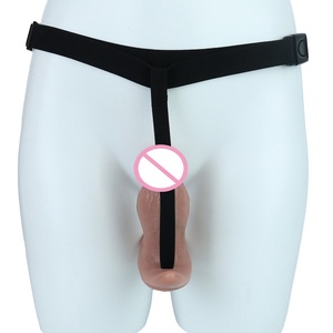 Dildo con Base de Anclaje de 7cm de Grosor y Correa, para BDSM y Sumisión, Dildo Anal con Correa Extraíble para Placer con Strap-On - Product Image 5