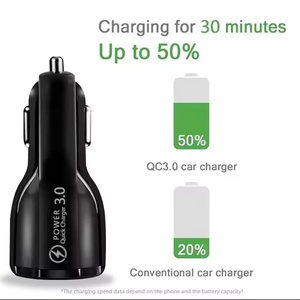 LAIMODA QC3.0 33W Phone Usb <strong>Adapter</strong> c Type Portable Mobile <strong>Usbc</strong> 12v Cell QC3.0 Super Multi Fast Charging Car Charger - Product Image 2