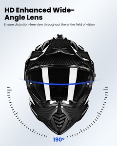 <span class=keywords><strong>Casco</strong></span> de Motocicleta ILM WS902 Doble Propósito para Aventura, Nuevo, ABS, Todoterreno, con Doble Visor y Pinlock de Liberación Rápida, Superventas - Product Image 4