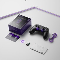 Manette de jeu Leadjoy Saber Plus 3 modes sans fil, contrôleur de jeu TMR, joystick à effet Hall, déclencheur 1000 Hz, manettes de jeu pour NS/PC/PS4/téléphone