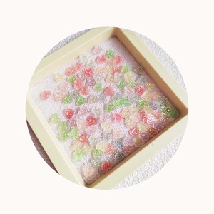 100 قطعة/مجموعة من الراتنج المقلد ثلاثي الأبعاد على شكل كب كيك مصغر، زخارف راتنجية على شكل بسكويت، لوازم فنية مصغرة، للحرف اليدوية وتزيين دمى الحرف اليدوية - Product Image 6