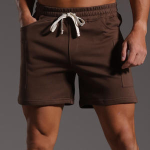 2026 Cotton Drawstring Sports <strong>Shorts</strong> <strong>Men</strong> <strong>Below</strong>-<strong>the</strong>-<strong>Knee</strong> Trendy Multi-Pocket Plus-Size Casual Cropped Fitness Mid-Length - Product Image 4